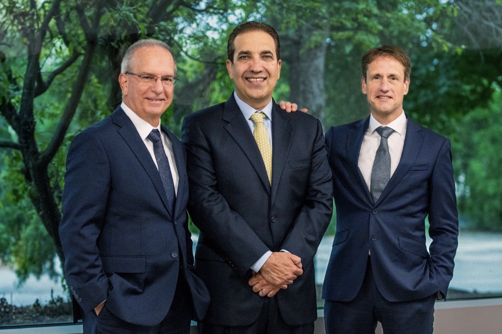 Tom Newhall, COO ; Jamal Burki, CEO ; Sander Jacobs, CCO